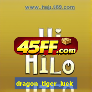 dragon tiger luck demo dinheiro infinito